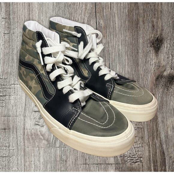 VANS Sk8-Hi-top (Mixed Utility) Camo/Multicolor. Men’s size‎ 8. Women’s size 9.5 - Picture 1 of 5